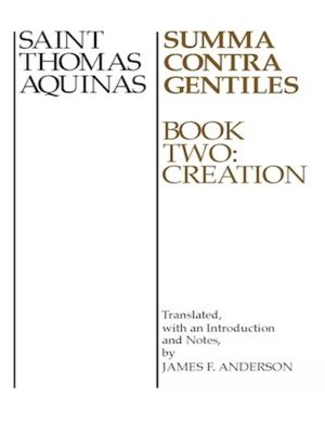 cover image of Summa Contra Gentiles